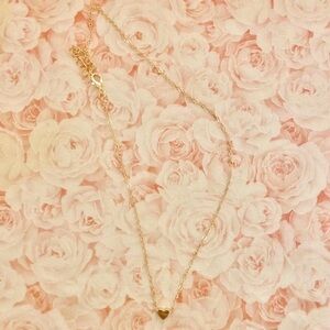 Dainty Gold Heart Necklace